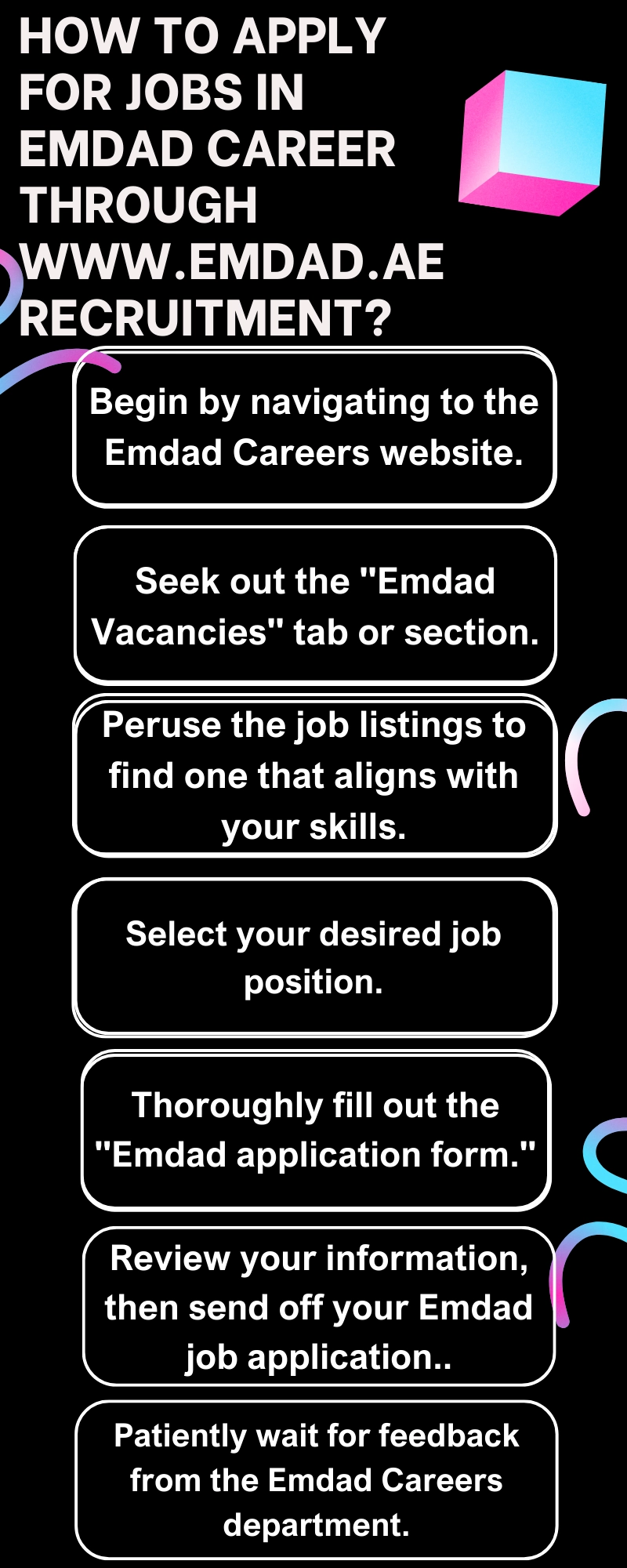 How to Apply for Jobs in Emdad Career through www.emdad.ae recruitment_