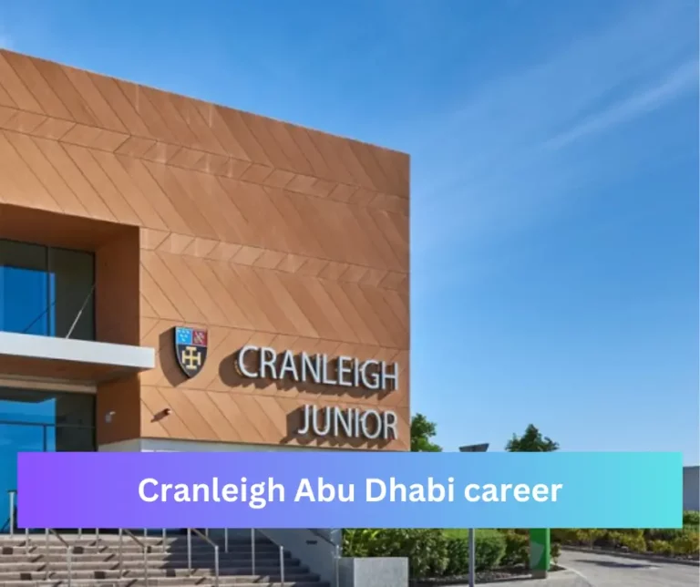 Cranleigh Abu Dhabi career