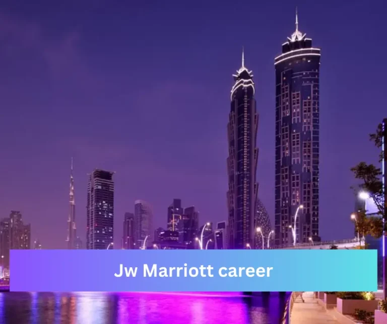 Jw Marriott career