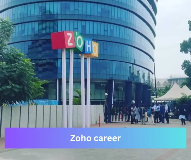 Zoho career